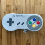 Nintendo Museum Super Nintendo Controller Plush toy Big Cushion Japan FS
