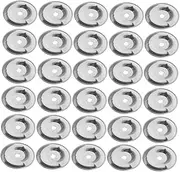 JOINPAYA Drum Set Crash Cymbals 50 Pcs Metal Drum Cymbal for Jazz Drum Practice