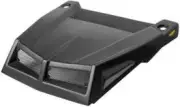 Maier Stealth Black X17 Scooped Vented Hood Polaris RZR XP Turbo 16-18
