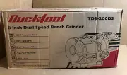 BUCKTOOL 8-inch Dual Speed Bench Grinder 1/2 HP **