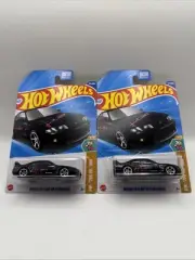 2025 Hot Wheels G Case - Nissan Skyline GT-R BCNR33 R33 black HKS JDM LOT OF 2