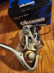 okuma helios hsx 40 s spinning reel new 2 with tags 9 bearings!