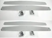 (Set/4) 4x24 Bolt Thru Mud Flap Weights for Peterbilt Freightliner Kenworth