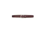 Geoffrey Beene Leather Woven Men's Formal Belt Jeans/Pants Accessory Brown