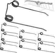 46761 Thatcher Replacement Spring Tine for Agri-Fab Lawn Sweeper, 8Pack 1/8" Diameter Dethatcher Tine Compatible with Agri-Fab Universal Front-Mount Dethatcher Lawn Sweeper, Dethatcher Parts