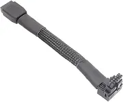 PCIE Cable | 2Vhpwr 16 Pin GPU Cable to PCIE 5.0,GPU Connector Cable, GPU Extension Cable, Graphics Card Elbow Cable for Women, Men