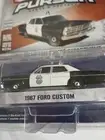 1/64 Greenlight Hot Pursuit 1967 Ford Custom, New Hampton Police Department, NH