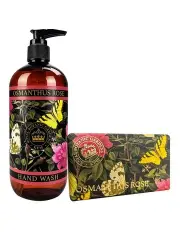 [English Soap Company] Royal Kew Gardens Osmanthus Rose Hand Wash & Soap Bar Bundle