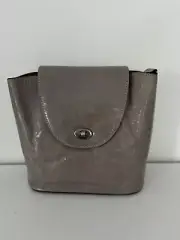 Patricia Nash Distressed Glazed Backpack- Light Grey