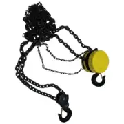 5 Ton 3/8" CHAIN HOIST Puller Lift Winch Load Block Pulley Come Along