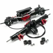 Metal Front Axle Rear Axle Kit w/ Differential Lock For D90 1/10 RC Rock Crawler