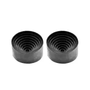 Lab Flask Support Rubber Stand 90mm Diameter for 50ml-1000ml Flasks Black 2Pcs