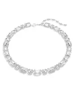 Swarovski Millenia Octagon Crystal Tennis Necklace, 15-17