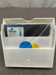 New Sealed Parrot 5 1/4" Double Sided Double Density Floppy Diskettes Pack of 10