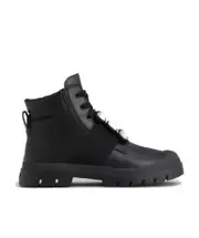 Tie buckle boots 35,36,35.5 black