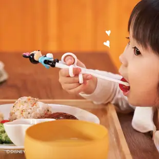 【EDISON mama 】 兒童3D學習筷 寶寶餐具 米奇/米妮/維尼 2歲以上適用｜卡多摩