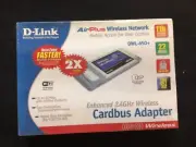 NEW SEALED D-link AirPro 5GHz Wireless Adapter Cardbus 802.11a (DWL-A650)