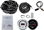 X-Series Wideband O2 Air Fuel Ratio Gauge Kit LSU 4.9 Oxygen Sensor AEM Decal 300300 304110 0258017025(30-4110)