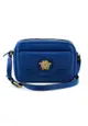 Versace Camera Case Shoulder Bag with Zip Closure and Gold-Tone Hardware