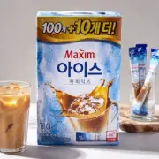 Maxim Iced Coffee Mix Instant 110 Sticks Easy Cut Korean Food