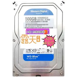 台式機500G機械硬盤WD/西部數據 WD5000AZLX藍盤32MSATA3搭配固態