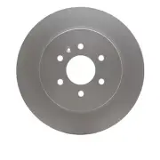 Dynamite Friction Rear Disc Brake Rotor for 04-09 Cadillac SRX (604-46044)
