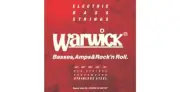 Warwick 42300 Red Label Stainless Steel Bass Guitar Strings; 5-string set 40-130