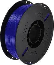 uxcell PETG 3D Printer Filament, 1.75mm 1KG High Precision Moistureproof Superior Toughness Glossy Filament Fluorescence Blue for Printers 1 Pcs