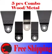 5 Combo Oscillating MultiTool Saw For Blade Ryobi Ridgid Fein Multimaster