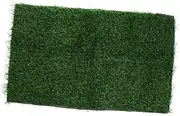 VILLFUL Dog Simulation Grass Pee Pad Reusable Portable Artificial Turf for Indoor Outdoor Potty Training Fake Grass Mat for Dogs Easy to Cut Naturally Inducing Urination