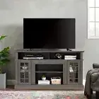 Classic TV Media Stand Console for TV Up to 65" Open and Closed Storage Space