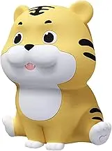 HAMPPLIES Tiger Light Silicone Night Lamp Creative Rechargeable USB Night Light for Bedroom Safe and Decorative Lighting Features Unique Tiger Design Brightness