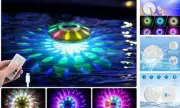 Floating Pool Lights, Rechargeable Pool Lights with 6 Dynamic Lighting 1 Pack