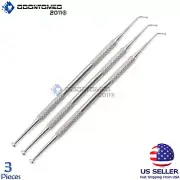 3 pieces Ball Burnisher # 27/29 DE Dental Amalgam Instruments