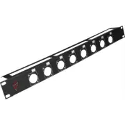 LINK LPF108T 1Ru 8Ch Pre Punched Panel Rack D Mount XLR Connectors Suits D