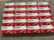 New Sharpie Ultra Fine Point pens Black 20 boxes 240 pens