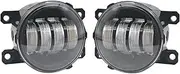 Car Fog Lights Led Fog Lights Assembly for Citroen C5 for Aircross 2018-2023 Fog Lamp Car Front Bumper Daytime Running Light 12V Car Front Bumper Fog Light(Type A)