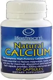 Natural Calcium 60 Caps