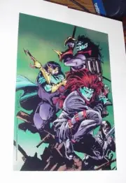 Age of Apocalypse Poster #10 Nightcrawler Mystique Carlos Pacheco X-Calibre # 3