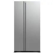 Hitachi 595L Side By Side Refrigerator Glass Silver RS800PT0GS