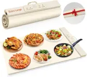 Food Warming Mat,Full Surface Heat Electric Warming Tray,5 Temp-Settings Warming