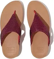 [FitFlop] Women's Lulu Glitterball Toe-Post Sandals