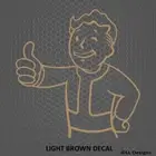 Fallout 76 Pipboy JDM Car Truck SUV Vinyl Decal Vault Boy V2 - Choose Color/Size