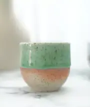 Speckled Espresso cup | Coffee Lover Gift | Handmade Ceramic Coffee Cups