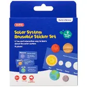 Kadink Solar System Reusable Sticker Set