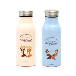 【Disney 迪士尼】奇奇蒂蒂輕量保溫瓶 隨手杯 350ML(水壺 杯子 環保杯)