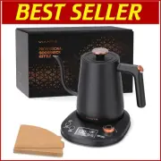 304 Stainless Steel Electric Gooseneck Kettle - Lightweight & Automatic Shut-Off