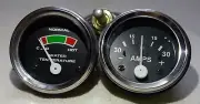 Massey Ferguson Gauge Set- Temp,Ammeter MF 35,50,65,135,150
