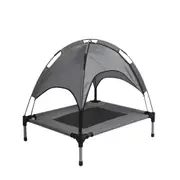 Pawz Pet Trampoline Dog Bed Cat Elevated Hammock With Canopy Raised Extra Large