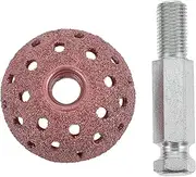 Alipis 1Set Tire Buffing Wheel Coarse Buffing Wheel with Tungsten Steel Alloy Grinding Head and Connection Rod for Pneumatic Tools for Tire Repair
